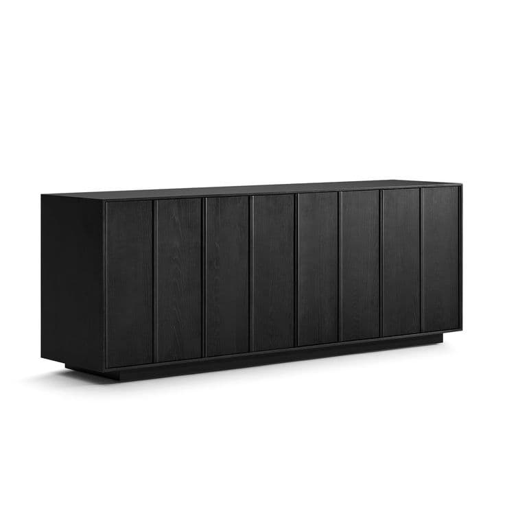 Sable Sideboard — Hand-finished wood, soft-close hardware, handcrafted by Bed Bench Lahore